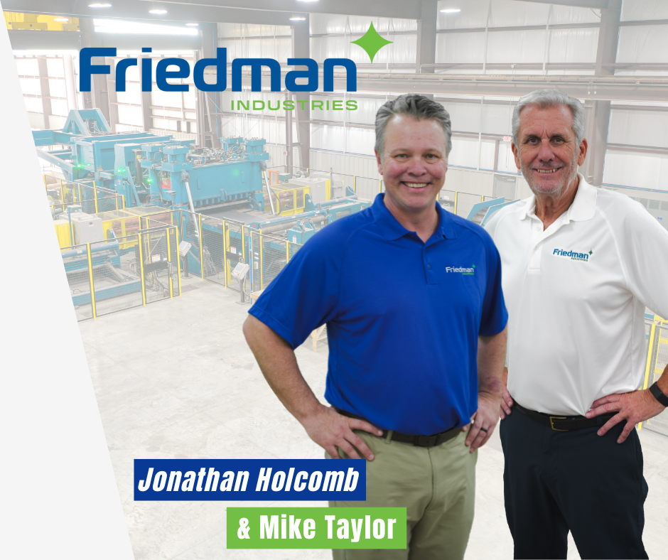 Jonathan Holcomb & Mike Taylor of Friedman Industries